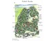 Mapa ogrodów Trebah  (aby ją powiększyć kliknij na zielony link w tekście artykułu  "Zobacz dokładną mapę ogrodu"