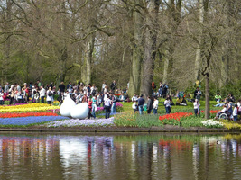 Pomnik cebuli tulipana w Keukenhof