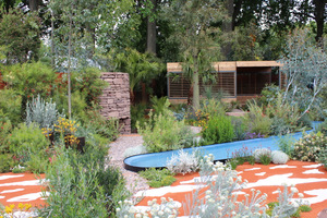 The Australian Garden**, przedstawiony przez Royal Botanic Gardens Melbourne, projektant **Jim Fogarty*